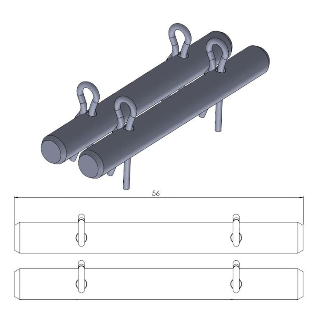 Moto-Master Bremsbelag Gleitstift
