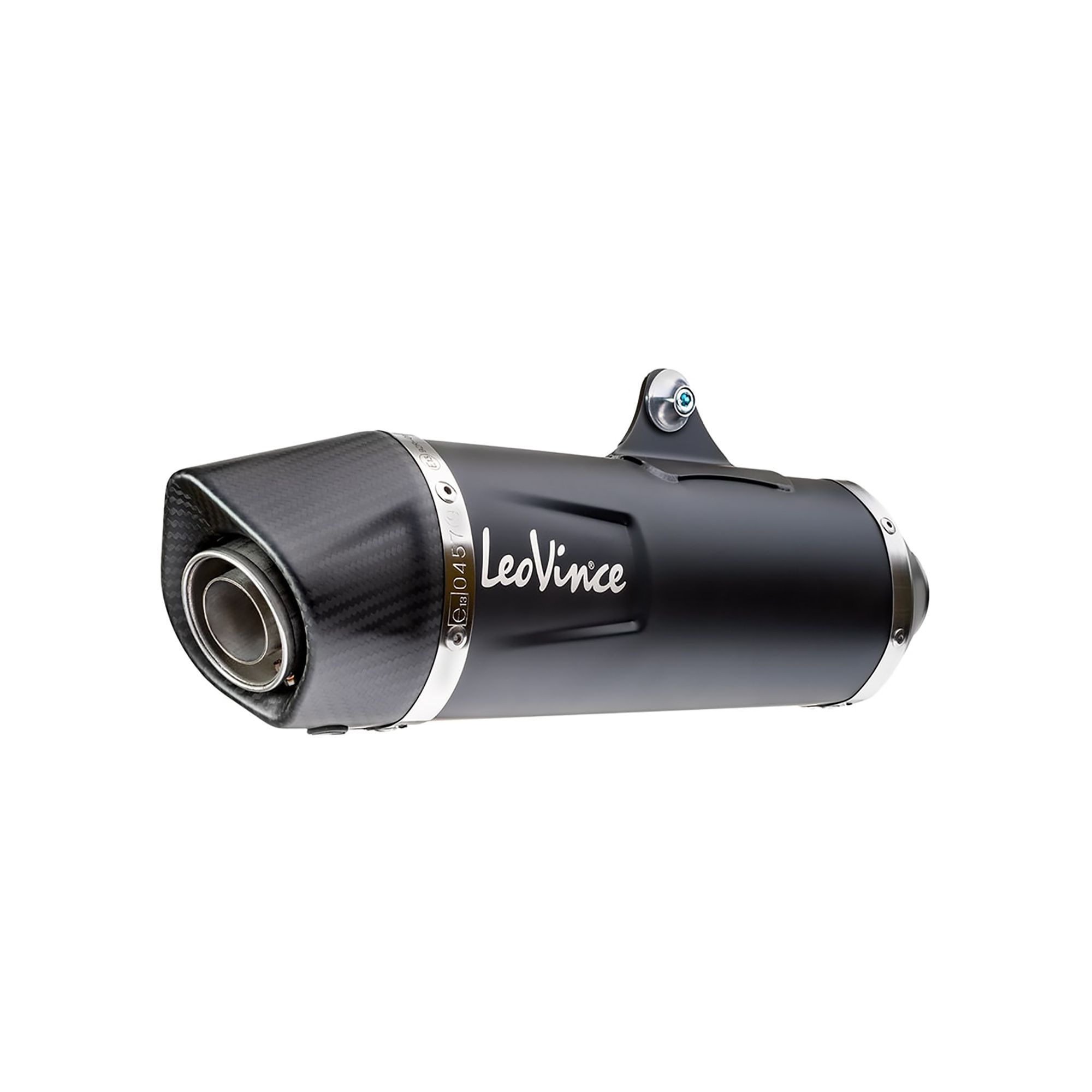 LeoVince Auspuff Nero Slip-On Edelstahl schwarz