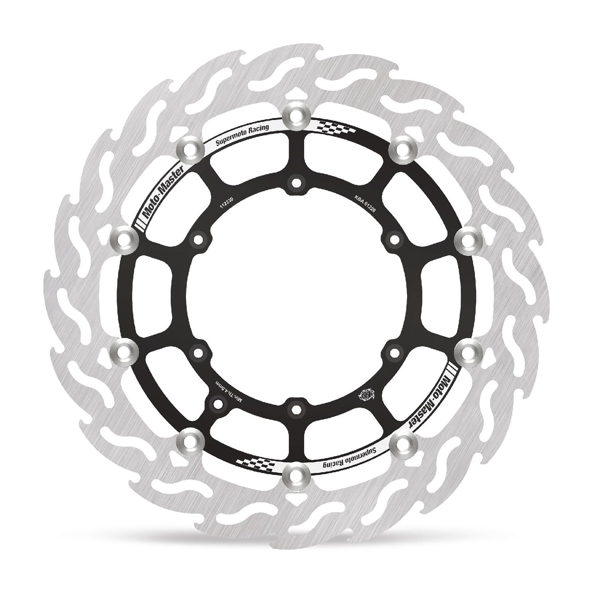 Moto-Master Bremsscheibe Flame vorn schwim. Supermoto Racing 320