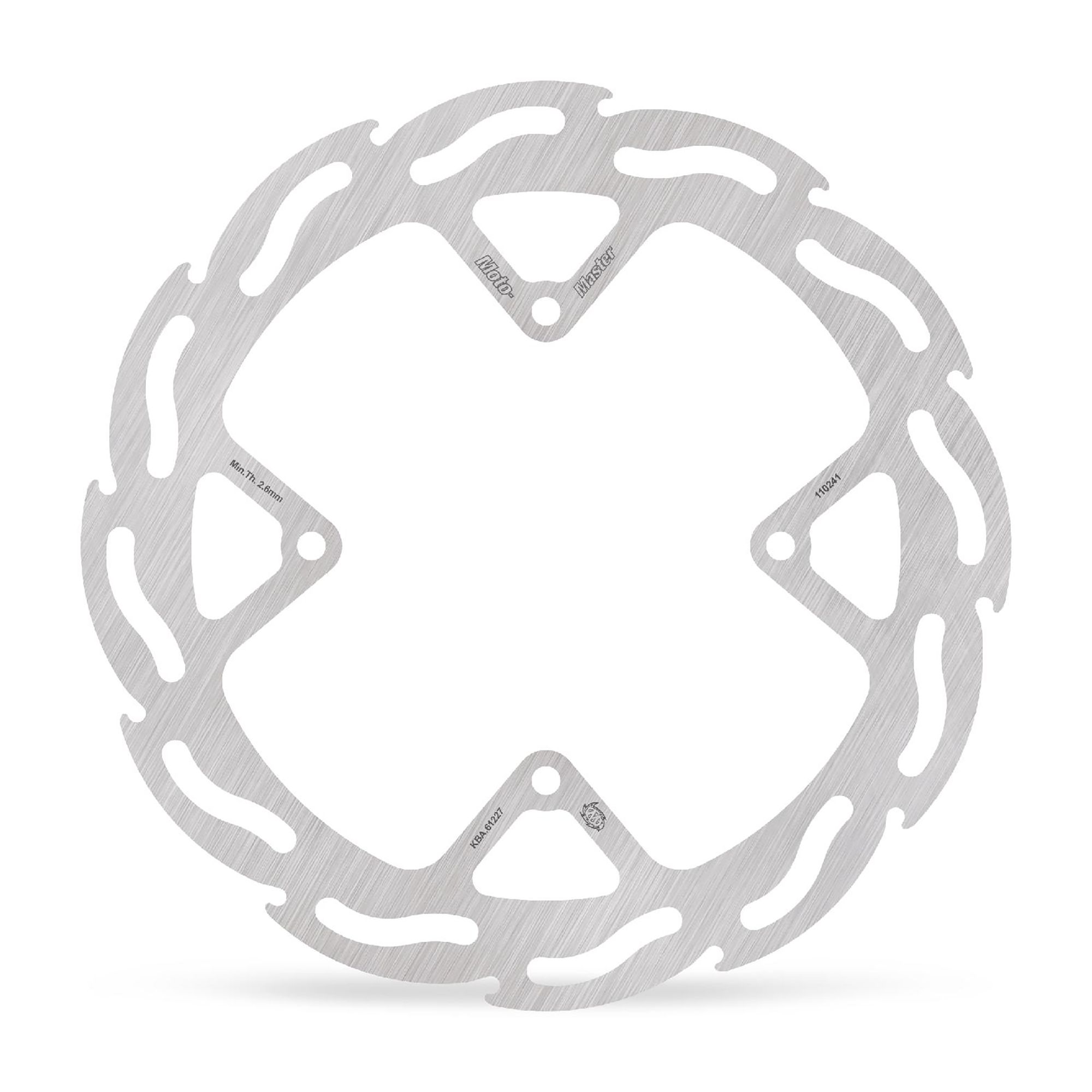 Moto-Master Bremsscheibe Flame vorn starr mit ABE