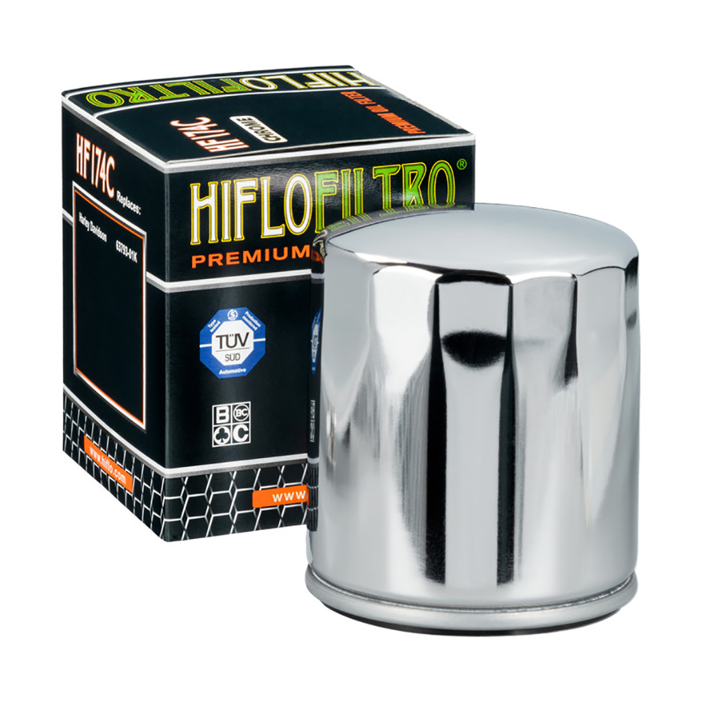 Hiflo Ölfilter Chrom