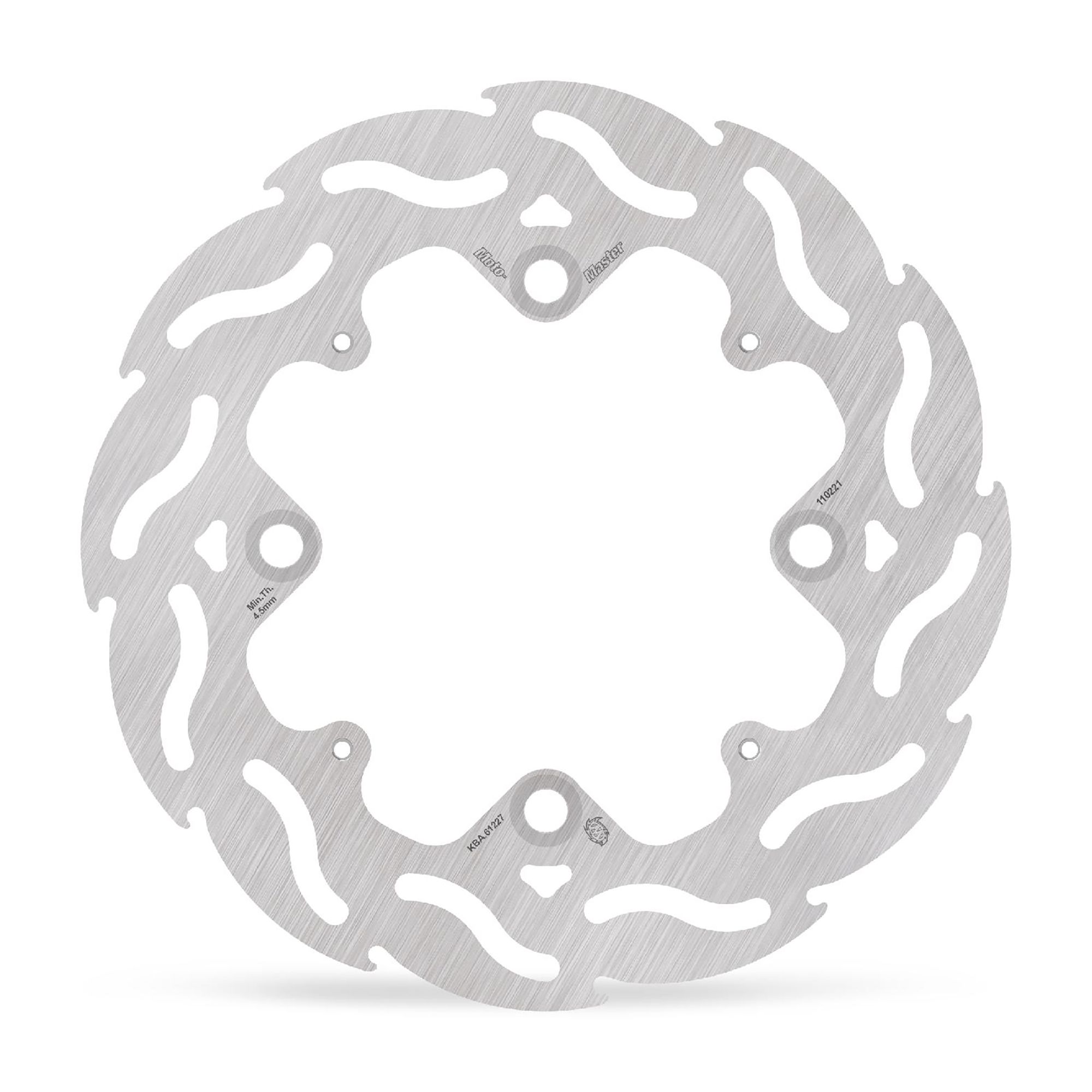 Moto-Master Bremsscheibe Flame hinten starr mit ABE