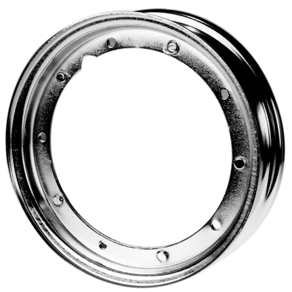 KMP italiana Felge 2.10x10 chrom Stahlfelge