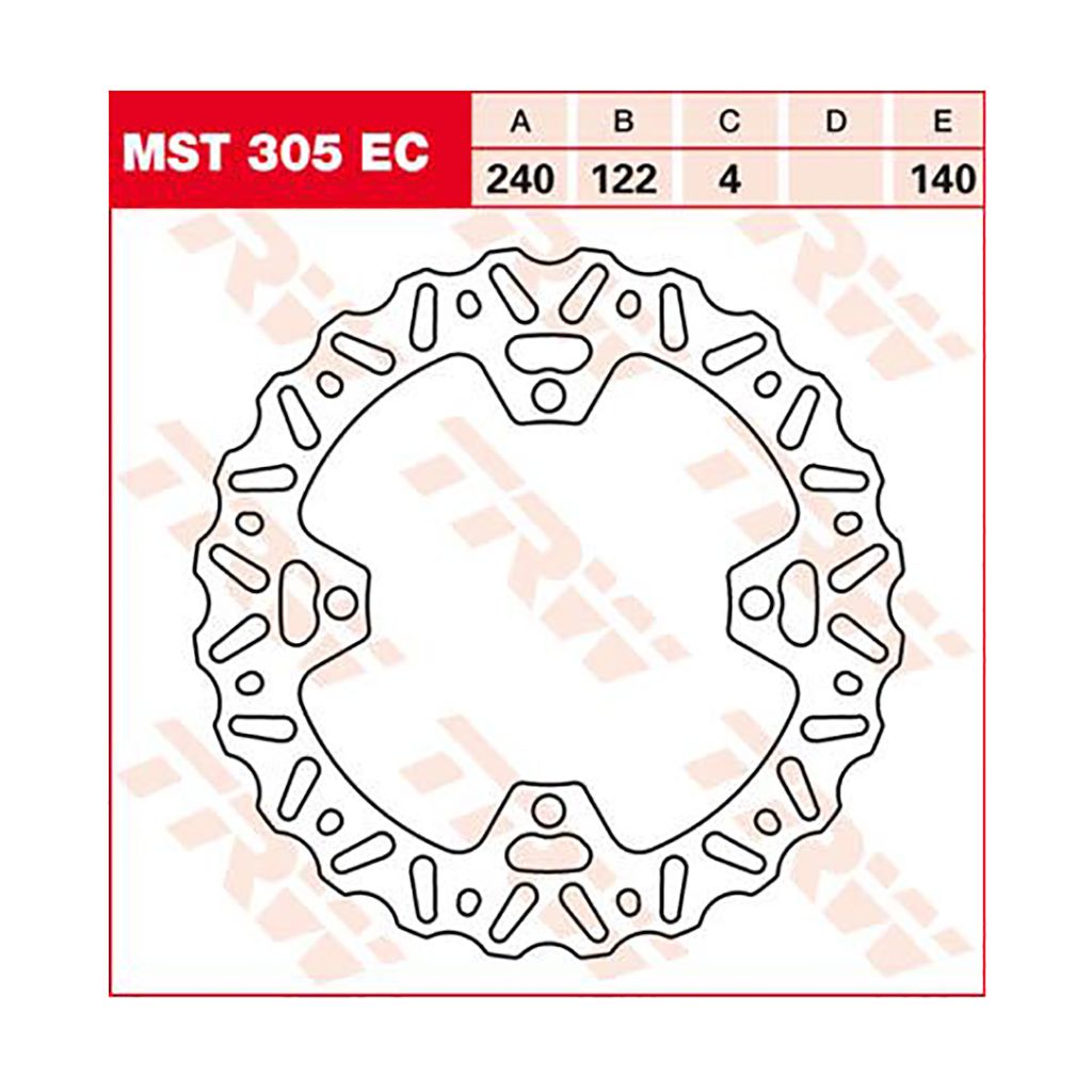 TRW Bremsscheibe Eco Offroad