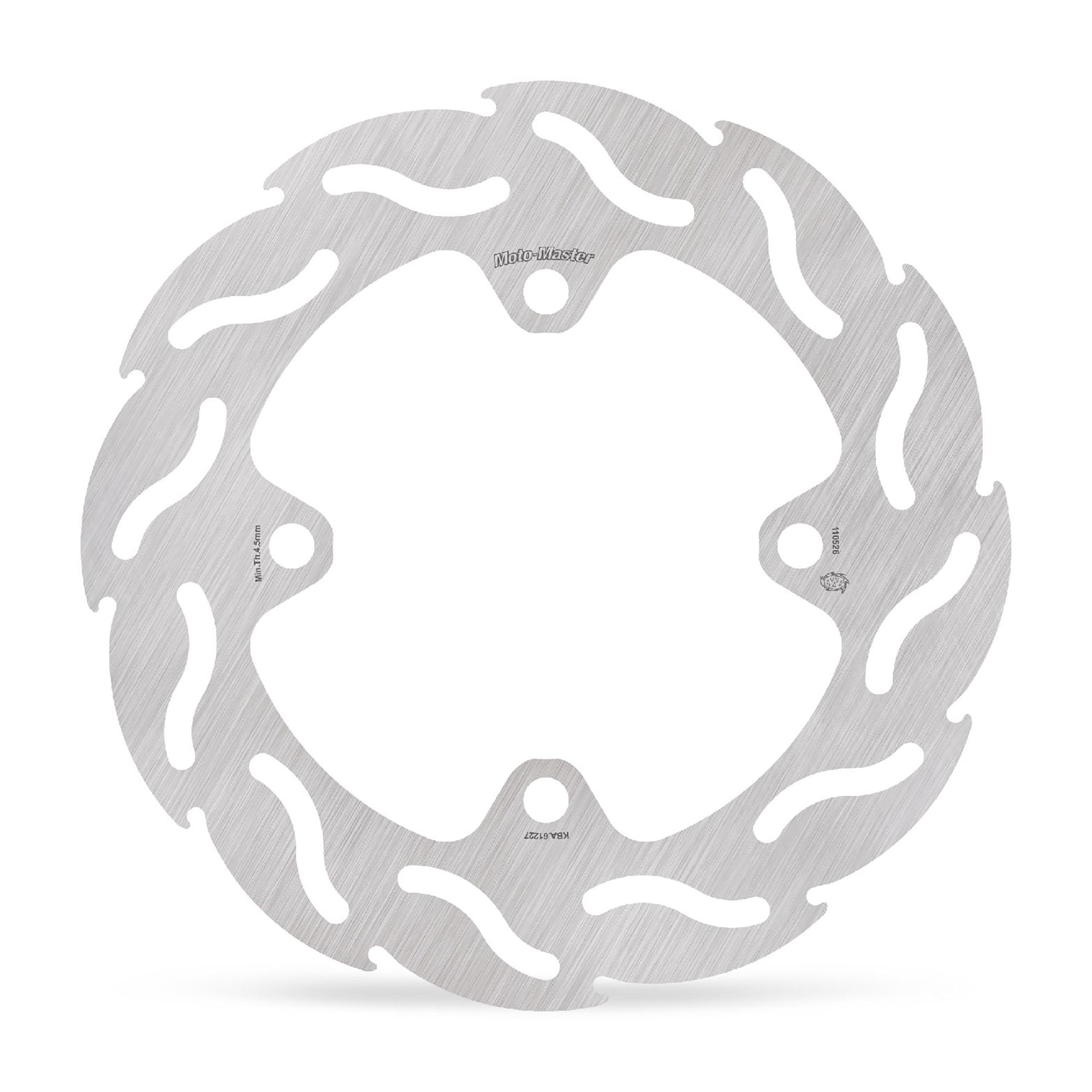 Moto-Master Bremsscheibe Flame hinten starr mit ABE