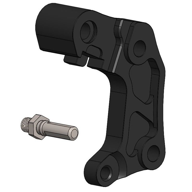 Moto-Master Bremssattel-Adapter Supermoto Street Adapter 300 mm Ø rechts