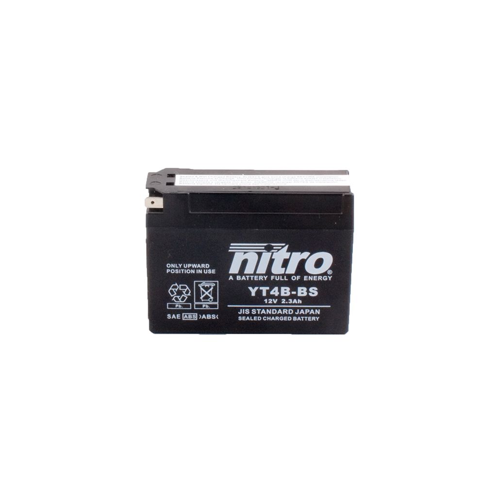 Nitro Batterie 12V 2,3AH YT4B-BS Wartungsfrei