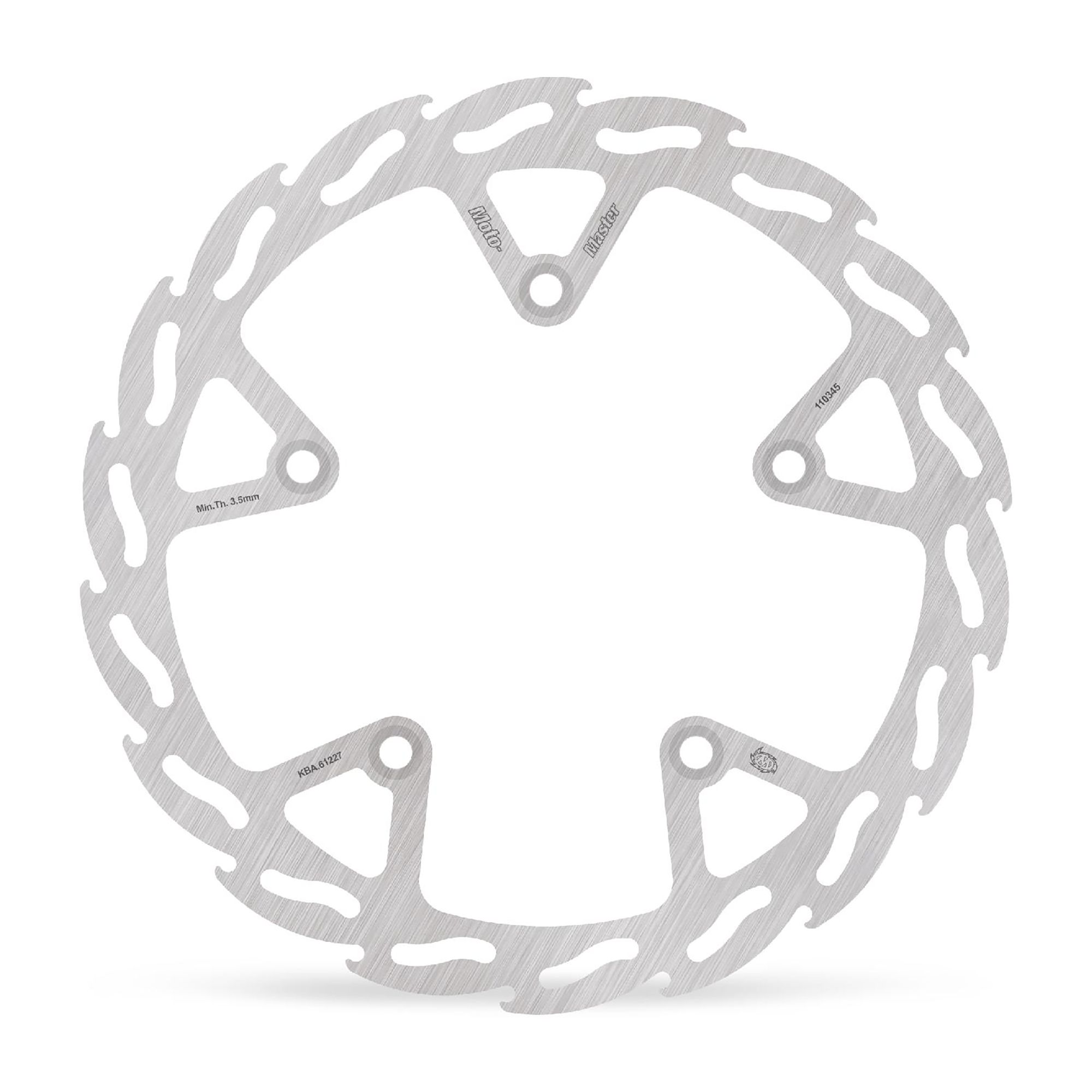 Moto-Master Bremsscheibe Flame hinten starr mit ABE