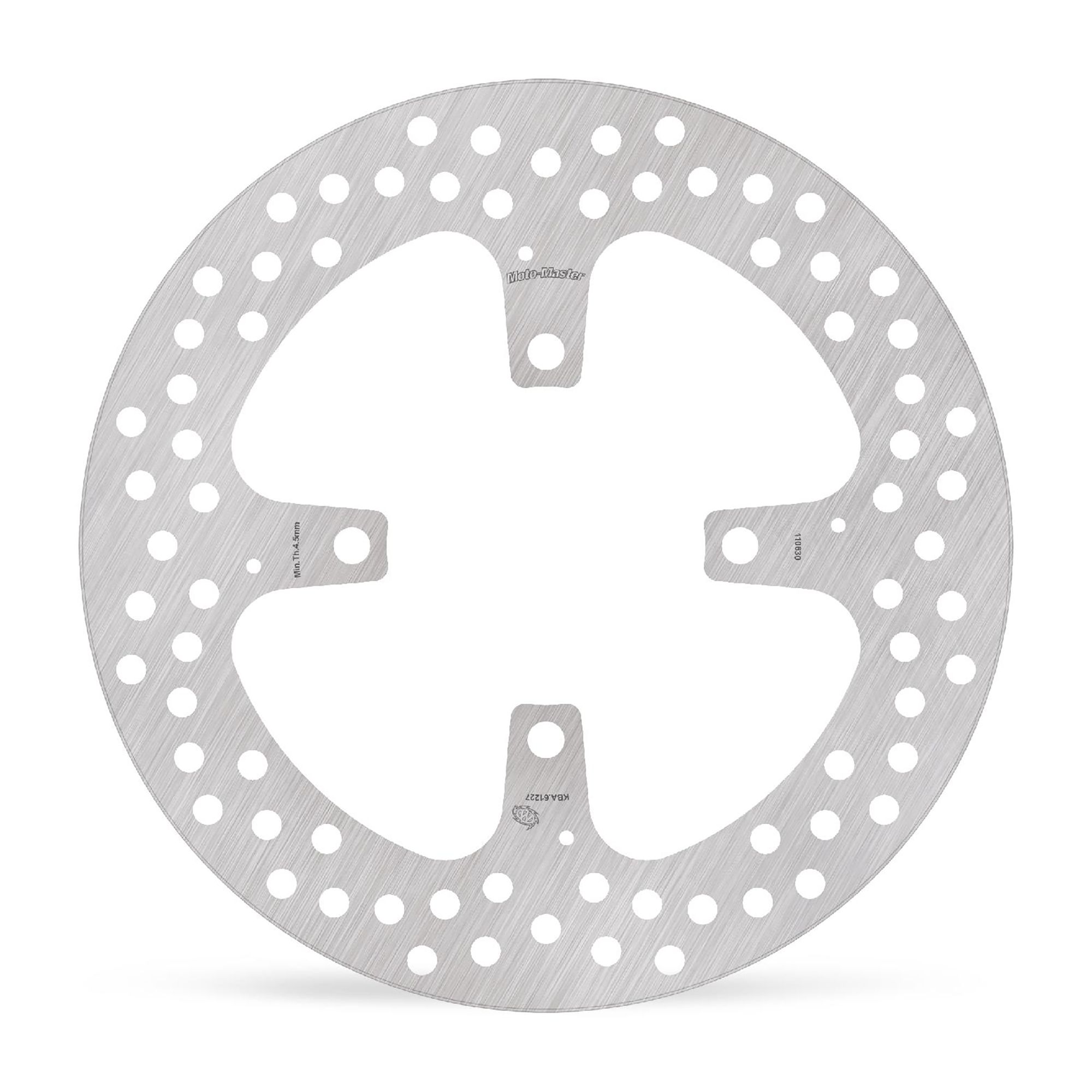 Moto-Master Bremsscheibe Halo hinten starr mit ABE