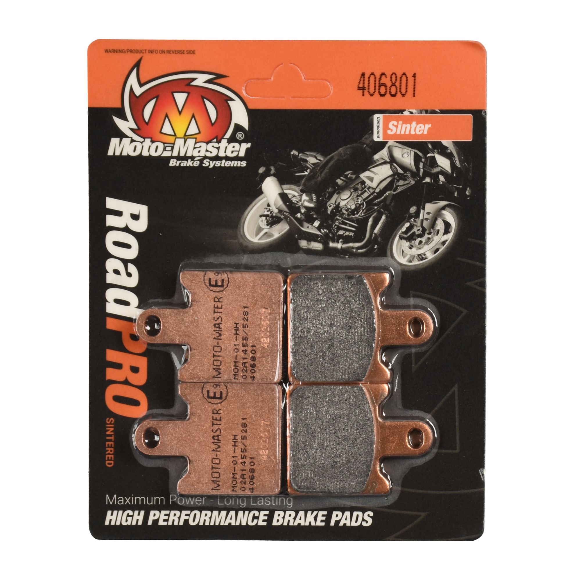 Moto-Master Bremsbelag RoadPRO Sinter vorn