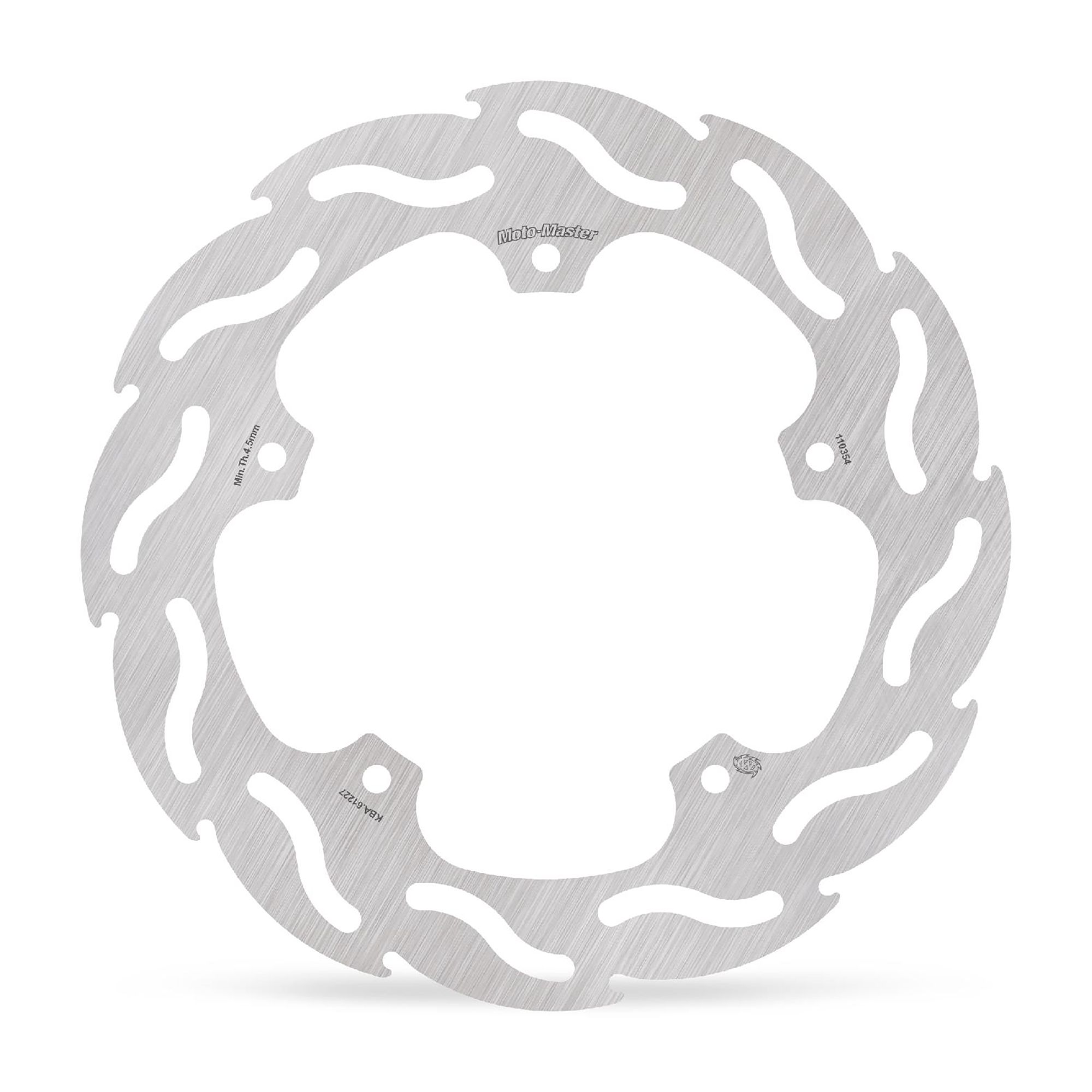 Moto-Master Bremsscheibe Flame hinten starr mit ABE