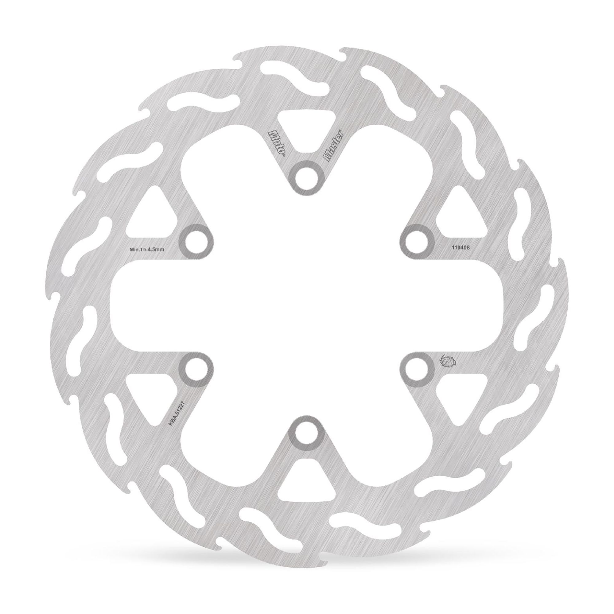 Moto-Master Bremsscheibe Flame hinten starr mit ABE