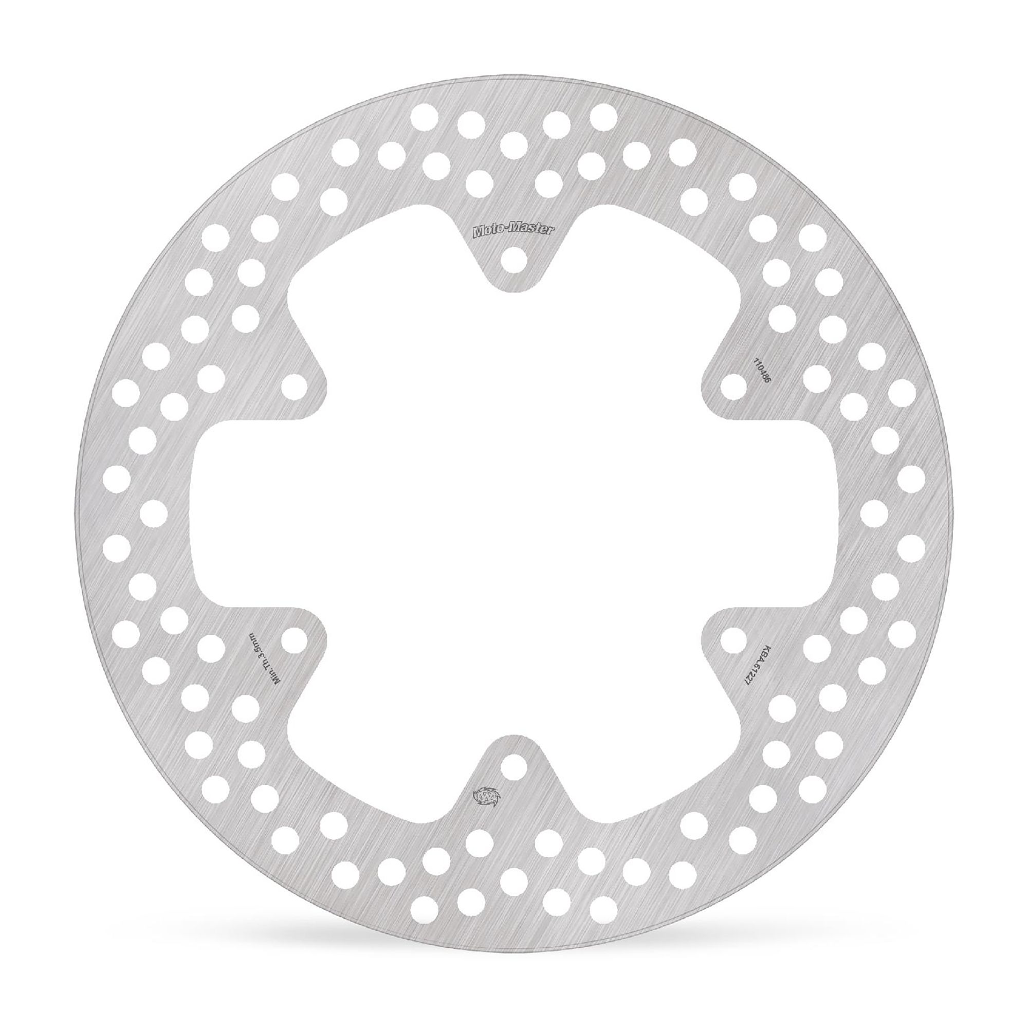 Moto-Master Bremsscheibe Halo hinten starr mit ABE