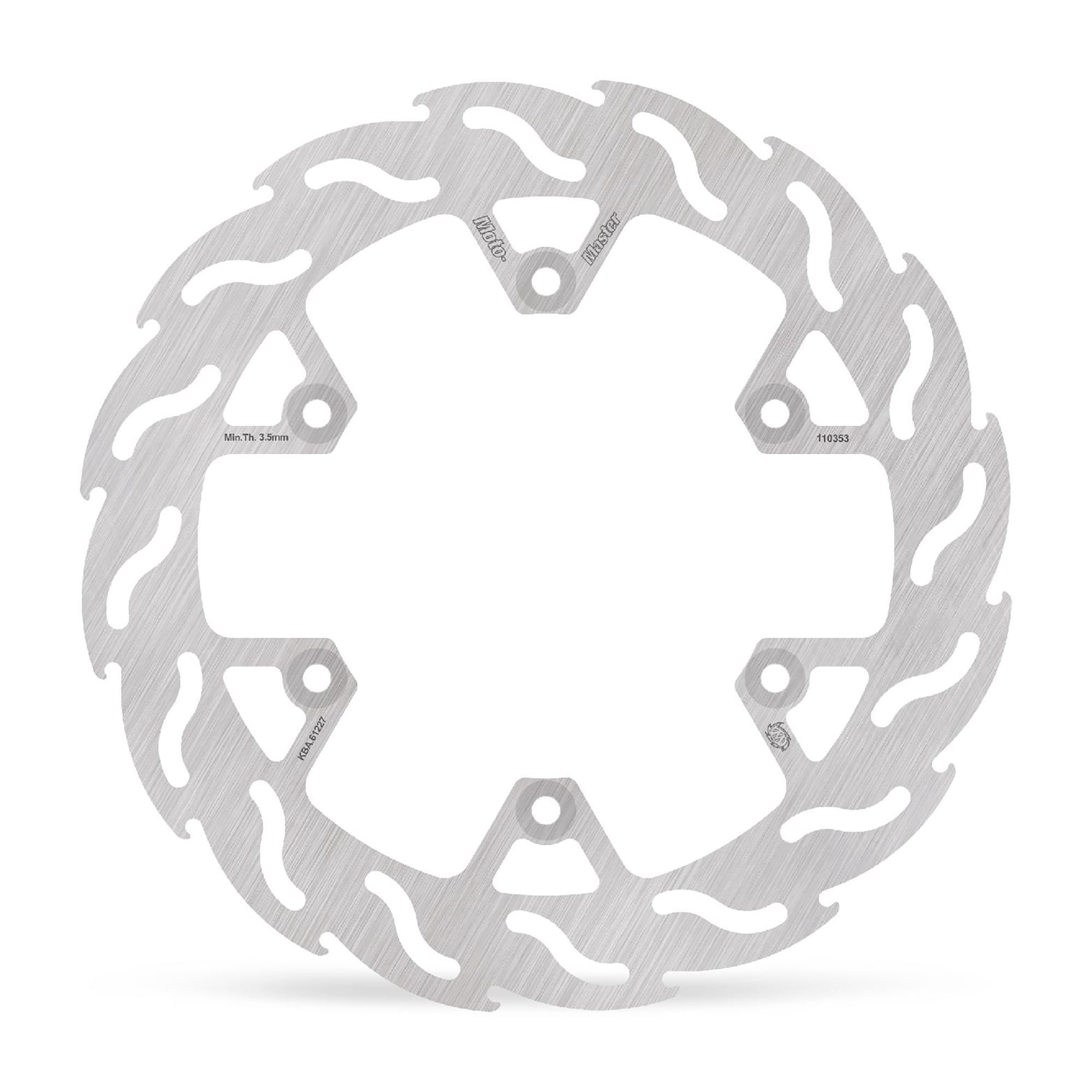 Moto-Master Bremsscheibe Flame starr mit ABE