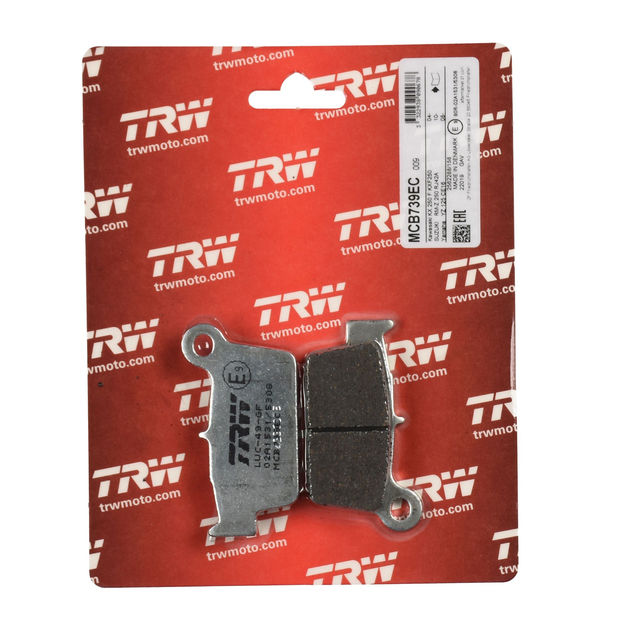 TRW Bremsbelag organisch