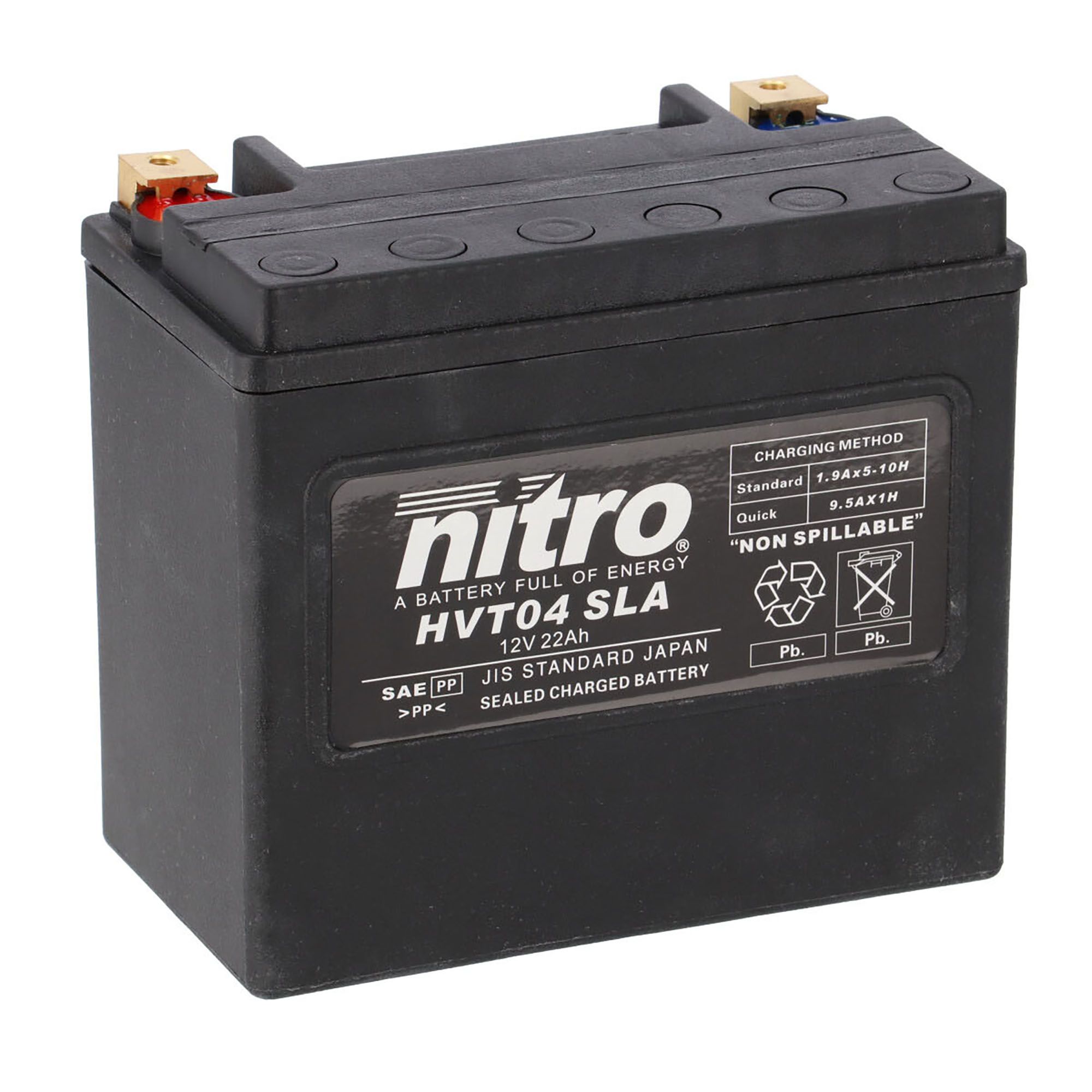Nitro Batterie 12V 22AH HVT 04 Gel